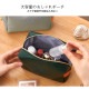 化粧ポーチ メイクポーチ 小物入れ 携帯用 大容量 化粧品 コスメ 収納 リップ メイク道具 旅行 ペンケース おしゃれ かわいい シンプル 持ち運び PUレザー 合皮 春 夏 秋 冬 新作 ピンク グリーン グレー JOCOSA 9022