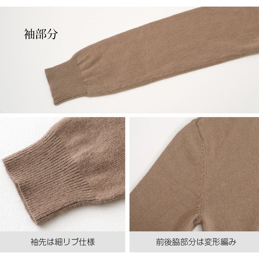 ニットワンピース レディース 長袖 膝丈 フレア タートルネック ハイネック 編み地切り替え ワンピース リボン付き 2way 秋色 秋 冬シンプル カジュアル デート 女子会 フリーサイズ ブラウン 茶色 マスタード ブラック 黒 JOCOSA 8832 送料無料 即納