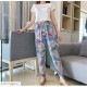 ジョガーパンツ ルームウェア ロングパンツ モンペ レディース ボトムス ホーム 韓国ファッション 韓国 ボタニカル ゾウ 象 ギンガムチェック ちょうちょ 蝶々 千鳥柄 ペイズリー ハート ゴム 春 夏 秋 冬 新作 ブルー 青 ネイビー 紺 ブラック 黒 M L JOCOSA 8185