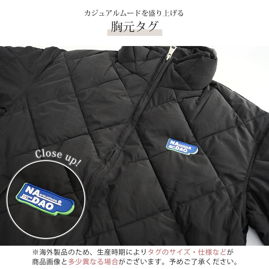 ダウン アウター ブルゾン ダウンジャケット キルティング コート ショート丈 長袖 中綿 あったか 羽織 冬 秋 春 オフィス カジュアル ストリート レトロ 韓国ファッション 大人 レディース 新作 ブラック アイボリー ブルー S M L JOCOSA 8394