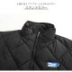 ダウン アウター ブルゾン ダウンジャケット キルティング コート ショート丈 長袖 中綿 あったか 羽織 冬 秋 春 オフィス カジュアル ストリート レトロ 韓国ファッション 大人 レディース 新作 ブラック アイボリー ブルー S M L JOCOSA 8394