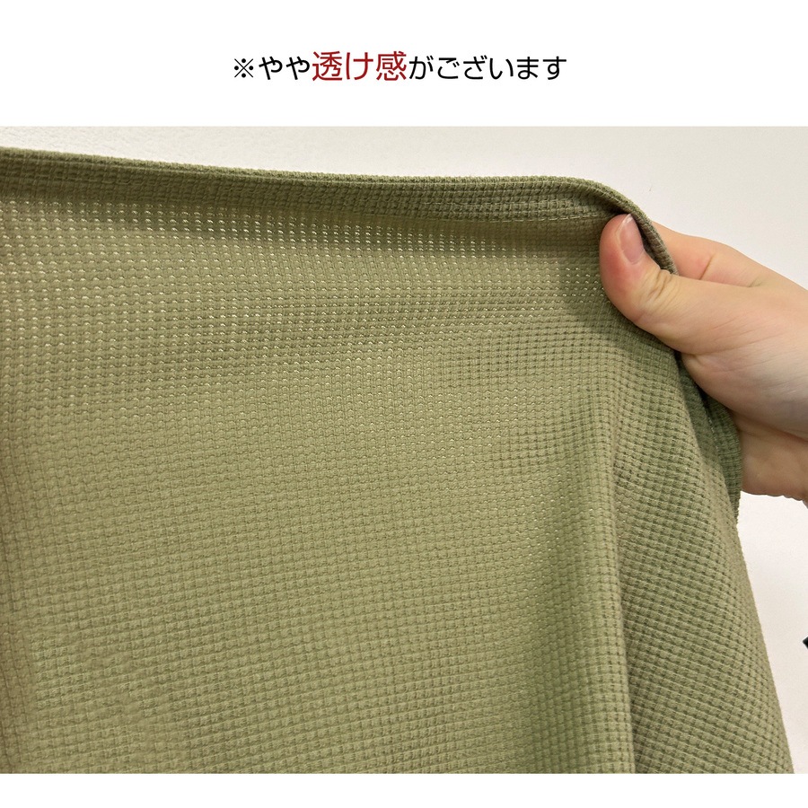 トップス ワッフルニット Tシャツ ルーズフィット クルーネック プルオーバー JOCOSA 7269