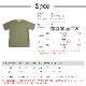 トップス ワッフルニット Tシャツ ルーズフィット クルーネック プルオーバー JOCOSA 7269