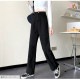 デニムパンツ ハイウエスト ストレート ワイド ハイライズ ロング丈 レディース 春 夏 秋 ブラック グレー ブルー グリーン ベージュ ピンク イエロー S M L XL JOCOSA 9102