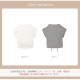 トップス 背中あき バックドロスト 肌見せ 韓国ファッション レディース 春 夏 新作 ホワイト グレー M L XL JOCOSA 7207