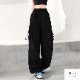 カーゴパンツ ドロスト ワイド  ジョガーパンツ ドローコード ミリタリー アメリカンライク ウエストゴム レディース JOCOSA 9145