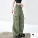 カーゴパンツ ドロスト ワイド  ジョガーパンツ ドローコード ミリタリー アメリカンライク ウエストゴム レディース JOCOSA 9145