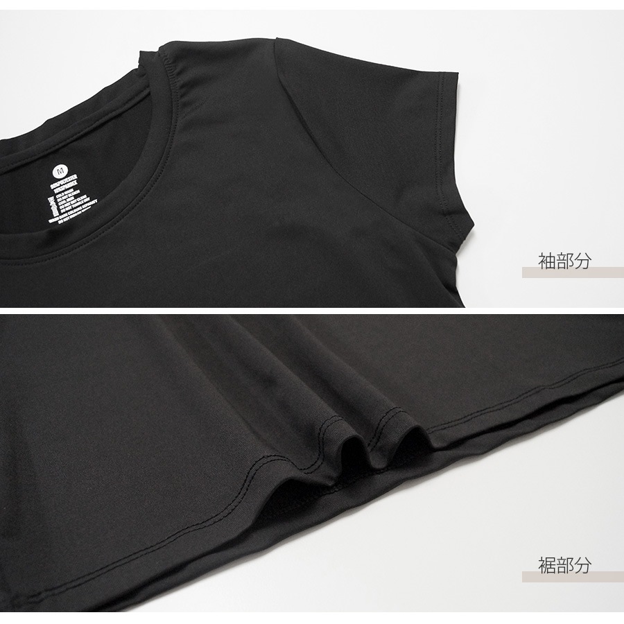 スポーツウェア トップス Tシャツ 韓国ファッション 韓国 半袖 レディース フィットネス ヨガ ジム 伸縮 おしゃれ シンプル ロゴ ワンポイント 春 夏 秋 冬 新作 ブラック 黒 ホワイト 白 S M L XL JOCOSA 8740