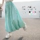 ボトムス バルーンスカート チュチュスカート 裾ボリューム シャーリング ウエストゴム 裾ゴム Aライン フレア 光漏れ防止 JOCOSA 9146