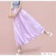 ボトムス バルーンスカート チュチュスカート 裾ボリューム シャーリング ウエストゴム 裾ゴム Aライン フレア 光漏れ防止 JOCOSA 9146