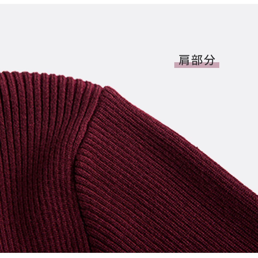 ニットワンピース レディース 春夏秋冬 新作 タートルネック ハイネック ロング マキシ 長袖 タイト 無地 リブ シンプル セクシー 大人 可愛い 韓国風 韓流 ワインレッド ブラック 黒 SML JOCOSA 8852 送料無料 即納