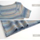 ニット ショート丈 トップス セクシー へそ出し リブ 半袖 サマーニット 春 配色 スクエアネック カジュアル 韓国ファッション レディース 夏 秋 ピンク ブルー フリーサイズ JOCOSA 7114