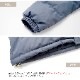 重ね着風 ダウン ジャケット フード アウター 長袖 ポケット レイヤード風 秋 冬 レディース 新作 ブラック オフホワイト ピンク アイスブルー XS S M L JOCOSA 8373
