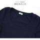 Ｔシャツ トップス 長袖 ミドル丈 カットソー ストレッチ レディース 春 夏 秋 冬 新作 ブラック ホワイト ネイビー S M L XL JOCOSA 7235