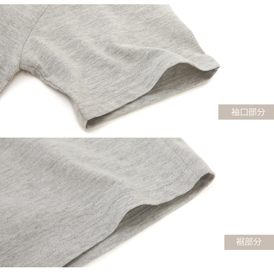 Ｔシャツ ロゴT 半袖 ミドル丈 ゆったり トップス ラウンドネック 大人っぽい シンプル レディース 春 夏 秋 新作 ホワイト グレー M L XL JOCOSA 7209