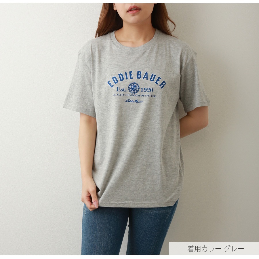 Ｔシャツ ロゴT 半袖 ミドル丈 ゆったり トップス ラウンドネック 大人っぽい シンプル レディース 春 夏 秋 新作 ホワイト グレー M L XL JOCOSA 7209