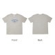 Ｔシャツ ロゴT 半袖 ミドル丈 ゆったり トップス ラウンドネック 大人っぽい シンプル レディース 春 夏 秋 新作 ホワイト グレー M L XL JOCOSA 7209