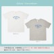 Ｔシャツ ロゴT 半袖 ミドル丈 ゆったり トップス ラウンドネック 大人っぽい シンプル レディース 春 夏 秋 新作 ホワイト グレー M L XL JOCOSA 7209