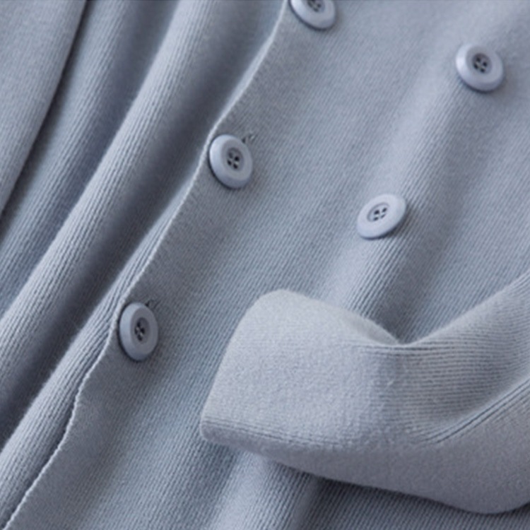 コート レディース 秋 冬 春 ニット 長袖 チェスターコート マキシ丈 ロング カーディガン コーディガン ボタン 薄手 カジュアル  ライトアウター ブルー ネイビー ベージュ ブラウン ブラック JOCOSA 即納 8339 あったかニット