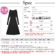 ニットワンピース リブニット 2way 長袖 ロング丈 レディース 秋 冬 春 新作 ブラック レッド ベージュ カーキ アイボリー フリーサイズ JOCOSA 9294