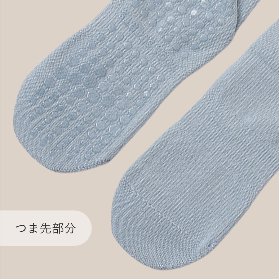 靴下 ヨガソックス ライン ノンスリップ クルーソックス 8カラー フィットネス 足裏アーチ 吸汗性 滑り止め JOCOSA 9461