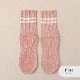 靴下 ヨガソックス ライン ノンスリップ クルーソックス 8カラー フィットネス 足裏アーチ 吸汗性 滑り止め JOCOSA 9461