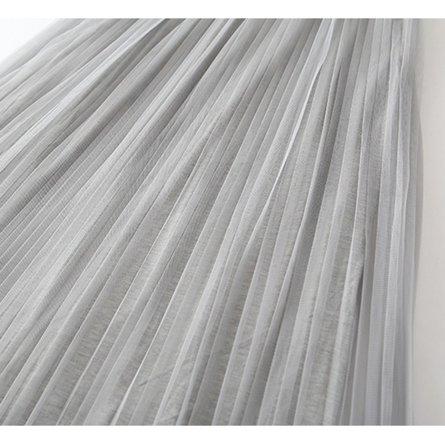 スカート ロング チュールスカート フレアスカートミモレ丈 春 夏 ボリューム ボトムス フェミニン チュールレース レイヤードシースルー エアリー ウエストゴム レディース ピンク 黒 グレー 白 ブラック ホワイト JOCOSA メール便送料無料 即納 8160