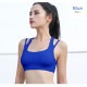 スポーツブラ スポーツウェア レディース スポブラ ブラ インナー 下着 カップ付き Yバック レイヤード風 ダブルストラップ ランニングウェア フィットネス アンダーウェア ヨガ ジム 春 夏 秋 冬 S M L XL ブルー 青 ブラック 黒ホワイト 白 JOCOSA 8723 送料無料 即納