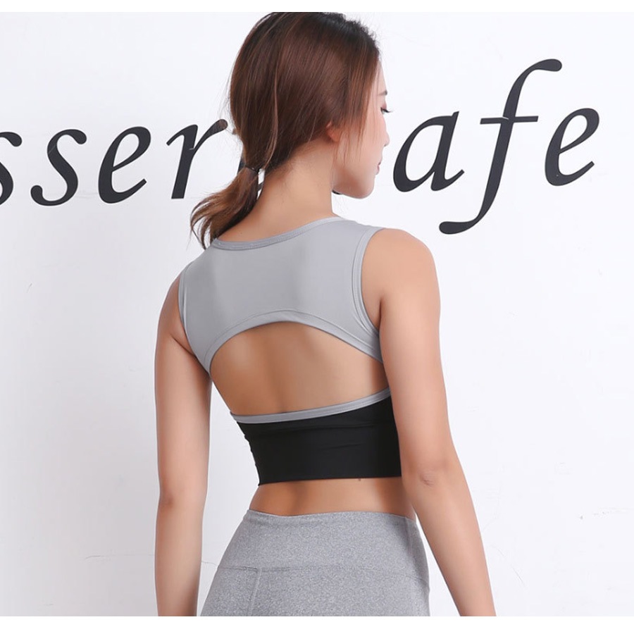 スポーツブラ スポーツウェア レディース ライン クロス 切替 ツートン バイカラー スポブラ ブラトップ インナー 下着 カップ付きセクシー ランニングウェア フィットネス アンダーウェア ヨガ ジム 春 夏 秋 冬 ブラック 黒 ホワイト 白 JOCOSA 8724 送料無料 即納