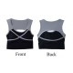 スポーツブラ スポーツウェア レディース ライン クロス 切替 ツートン バイカラー スポブラ ブラトップ インナー 下着 カップ付きセクシー ランニングウェア フィットネス アンダーウェア ヨガ ジム 春 夏 秋 冬 ブラック 黒 ホワイト 白 JOCOSA 8724 送料無料 即納