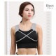 スポーツブラ スポーツウェア レディース ライン クロス 切替 ツートン バイカラー スポブラ ブラトップ インナー 下着 カップ付きセクシー ランニングウェア フィットネス アンダーウェア ヨガ ジム 春 夏 秋 冬 ブラック 黒 ホワイト 白 JOCOSA 8724 送料無料 即納