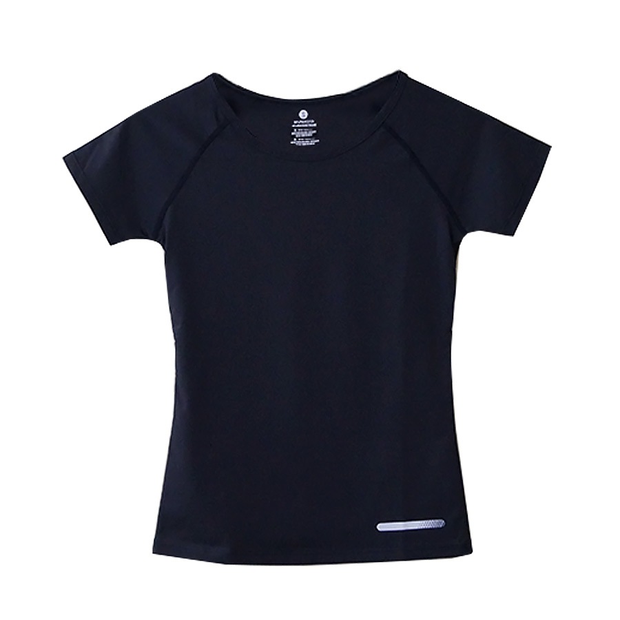 Tシャツ スポーツウェア レディース 春夏秋冬 新作 トップス 半袖 背中見せ ワンポイントロゴ 肌見せ タイト 伸縮 速乾 カジュアル スポーティー ランニング トレーニング フィットネス ヨガ ピラティス ジム 韓国風 韓流 ホワイト 白 ブラック 黒 SMLXL JOCOSA 8725