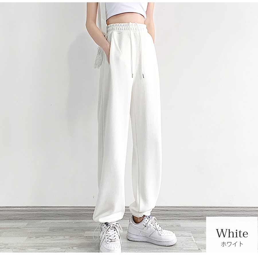 ジョガーパンツ 薄手 ワイドパンツ カジュアル ストリート ルーム
