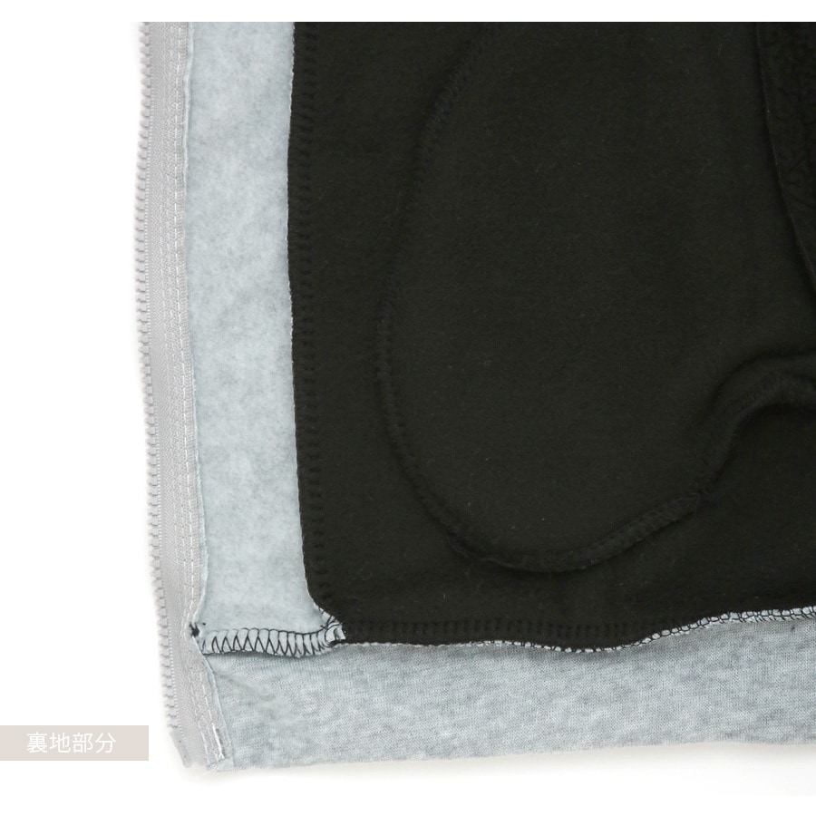 アウター パーカー 長袖 ボア フード付き ZIP ロゴタグ もこもこ 春 秋 冬 新作 ブラック ホワイト S M L XL JOCOSA 9311