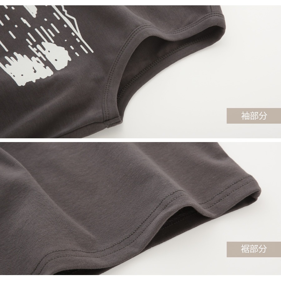 ワンピース イラストプリント ロゴ ロング丈 膝下丈 ノースリーブ ラウンドネック ハイウエスト レディース 春 夏 秋 新作 ブラック グレー S M L JOCOSA 9272