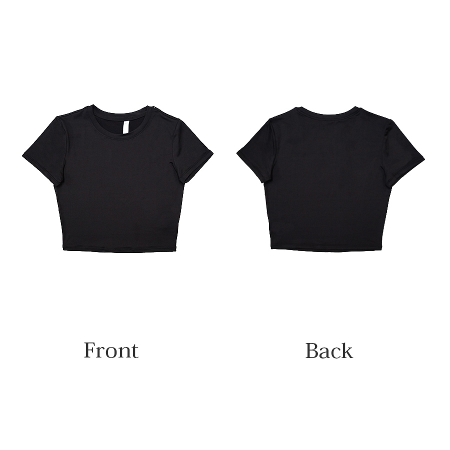 Tシャツ スポーツウェア トップス レディース 春夏秋冬 新作 半袖 へそ出し タイト ショート丈 スポーティー おしゃれ 大人可愛い フィットネス ヨガ ジム 韓国風 ブラック 黒 ホワイト 白 ネイビー 紺 ピンク レッド 赤 紫 パープル SML JOCOSA 8729