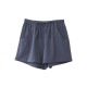 ショートパンツ ルームウェア スポーツウェア パンツ ボトムス レディース 韓国ファッション 韓国 麻 綿 ポケット 無地 ゴム 春 夏 秋 冬 新作 ホワイト 白 グレー ブラック 黒 ピンク オレンジ カーキ グリーン 緑 イエロー 黄色 S M L XL JOCOSA 8187