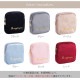 化粧ポーチ メイクポーチ 小物入れ ベロア サニタリーポーチ サニタリーケース 生理用品 衛生用品 ナプキンポーチ ナプキン 化粧品 コスメ 収納 リップ メイク ワンポイント ロゴ 刺繍 裏地付き ブラック 黒 グレー 灰 ベージュ 茶 ブルー 青 ピンク レッド 赤 JOCOSA 9033