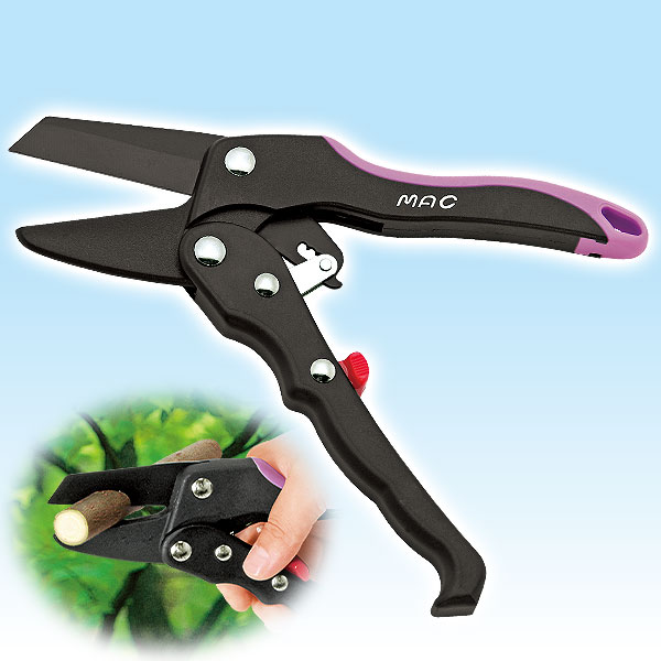 力のいらない剪定鋏 ラチェットパワー｜メルシーオンラインショップ