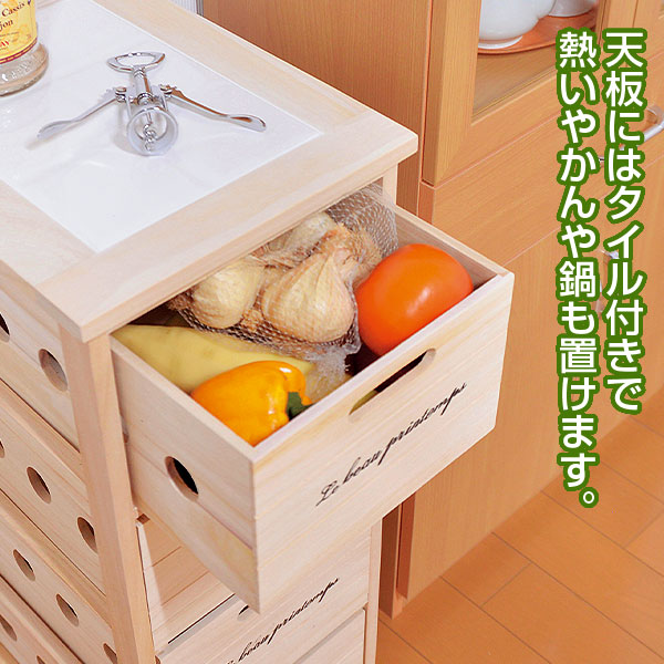 ☆キッチン便利ストッカー 5段｜メルシーオンラインショップ