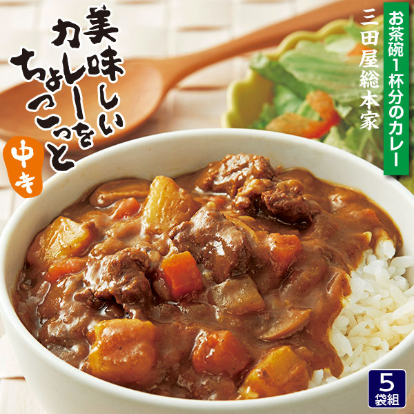 欧風ちょこっとビーフカレー 5袋組｜メルシーオンラインショップ