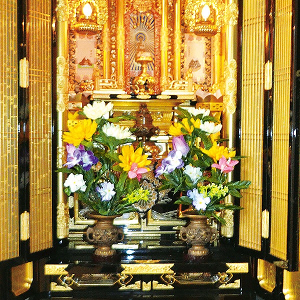 お墓・仏壇用お供え花 2本組｜メルシーオンラインショップ