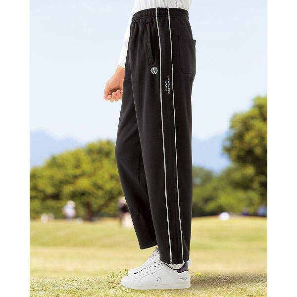 □裏フリース ライン入りパンツ 3色組｜メルシーオンラインショップ