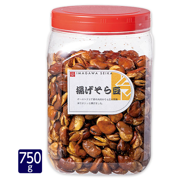 ポット入揚げそら豆 750g｜メルシーオンラインショップ