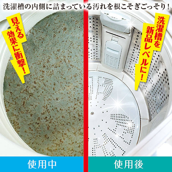 洗濯槽クリーナー カビトルネード 再発防止クリーナー 縦型用