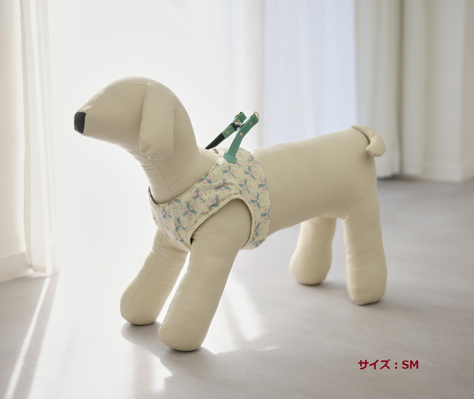 ハーネス&リード　Botanical ango菫紋