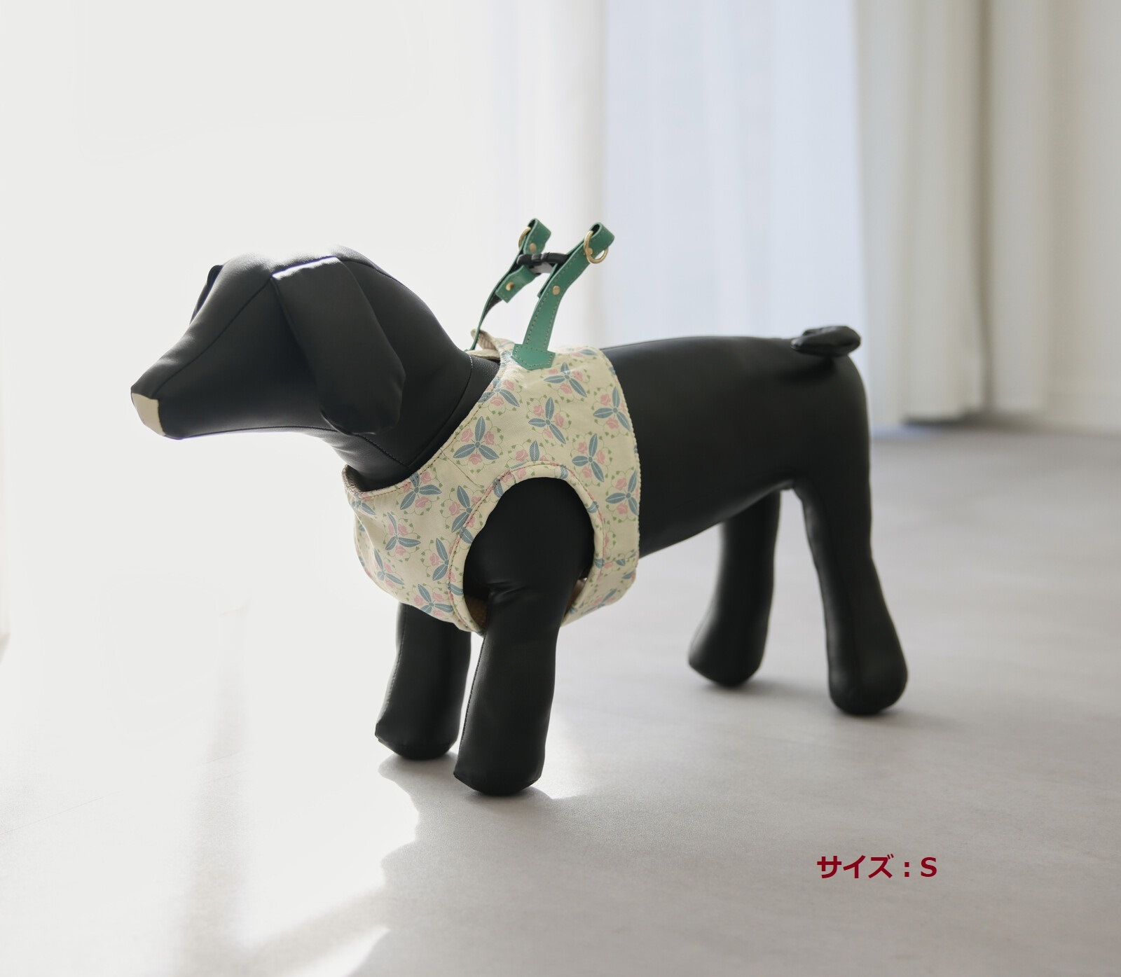 ハーネス&リード　Botanical ango菫紋