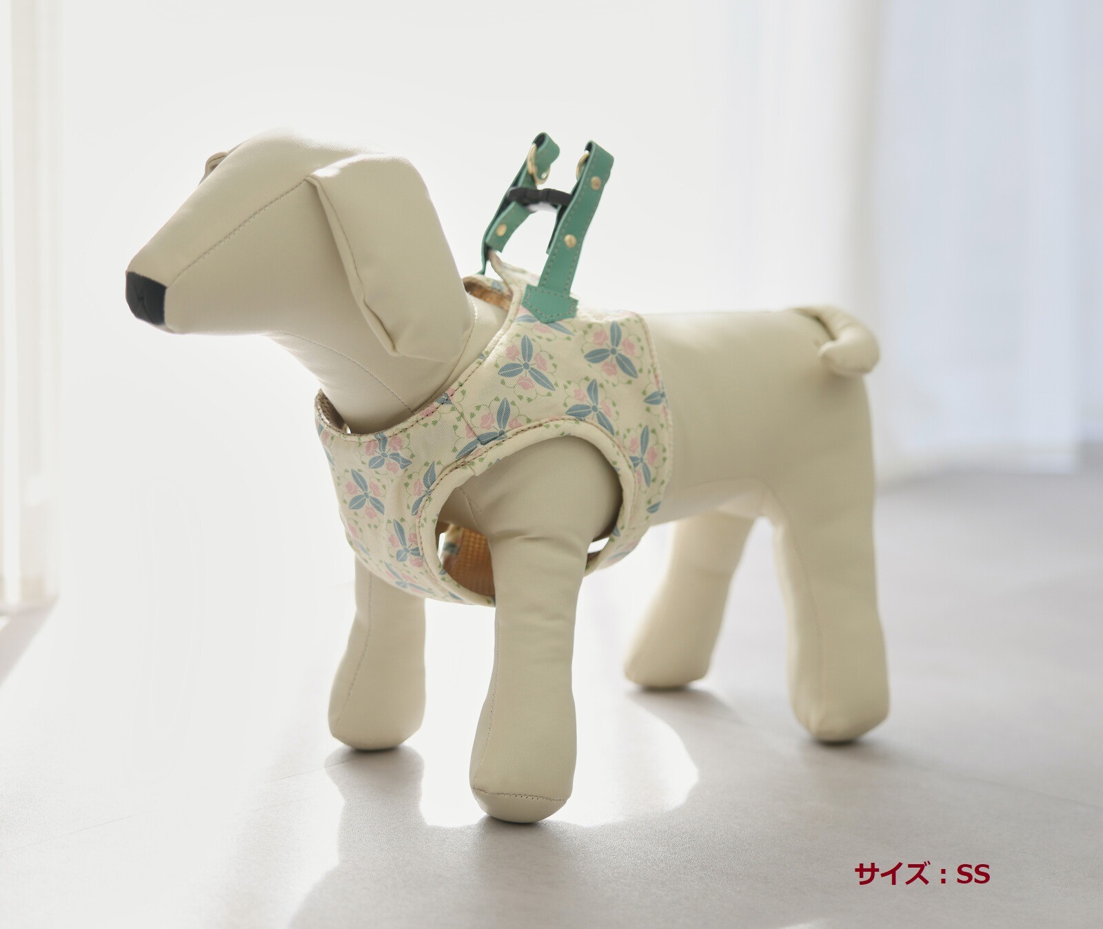 ハーネス&リード　Botanical ango菫紋