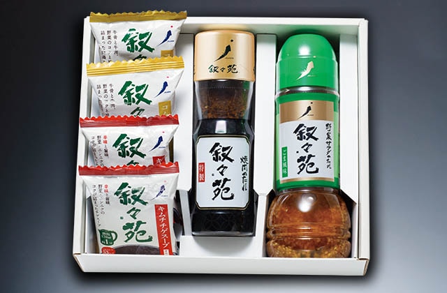 ミニギフト たれ、フリーズドライ詰合せ