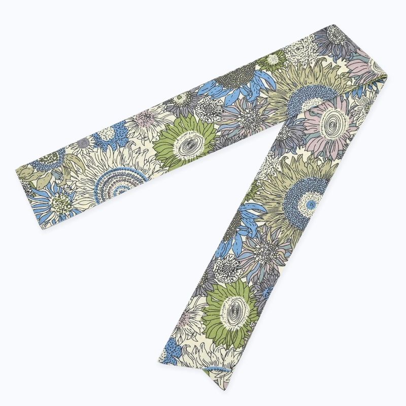 BAGSCARF SUNFLOWER NAVY